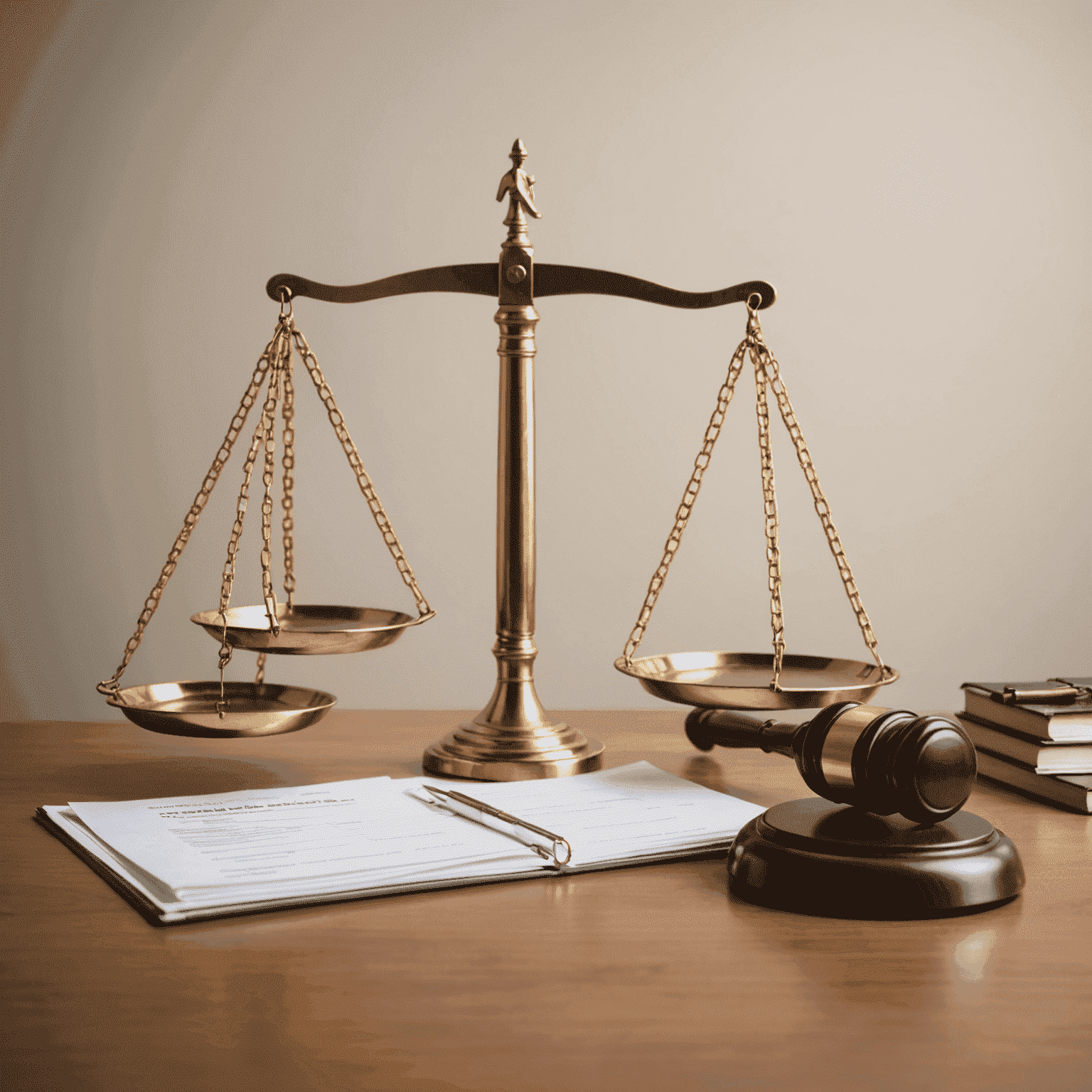 A balance scale with a traffic ticket on one side and a gavel on the other, symbolizing the dispute resolution process